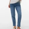 Mom Fit Mid Waist Jeans