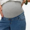 Mom Fit Mid Waist Jeans