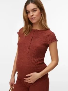 Regular Fit Boat Neck Top