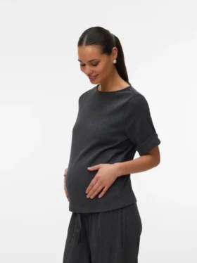 Regular Fit Boat Neck Top