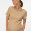 Regular Fit Boat Neck Top