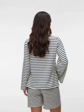 Regular Fit Boat Neck Top