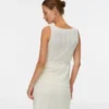 Regular Fit Boat Neck Top