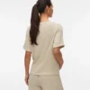Regular Fit Boat Neck Top