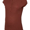 Regular Fit Boat Neck Top