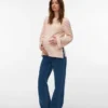 Regular Fit Boat Neck Top