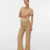Regular Fit Boat Neck Top