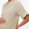 Regular Fit Boat Neck Top