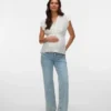 Regular Fit China Collar Top