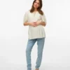 Regular Fit China Collar Top
