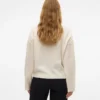 Regular Fit High Neck Knit Top