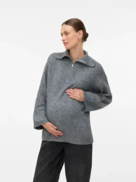 Regular Fit High Neck Pullover