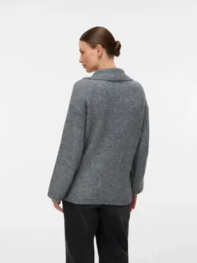 Regular Fit High Neck Pullover