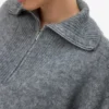 Regular Fit High Neck Pullover