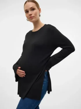 Regular Fit High Neck Top