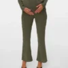 Regular Fit High Rise Trousers