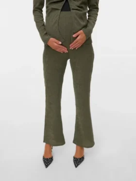Regular Fit High Rise Trousers