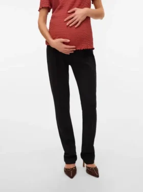 Regular Fit High Rise Trousers