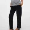 Regular Fit High Rise Trousers