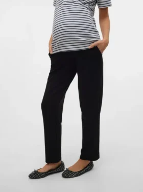 Regular Fit High Rise Trousers