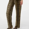 Regular Fit High Rise Trousers