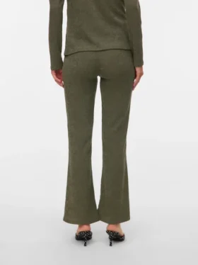 Regular Fit High Rise Trousers