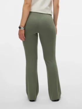 Regular Fit High Rise Trousers