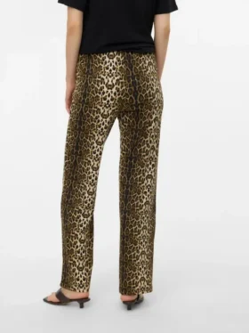 Regular Fit High Rise Trousers