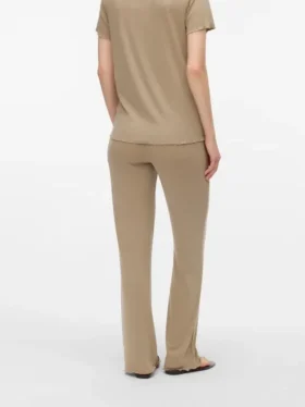 Regular Fit High Rise Trousers