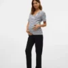 Regular Fit High Rise Trousers