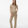 Regular Fit High Rise Trousers