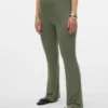 Regular Fit High Rise Trousers
