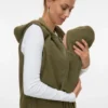Regular Fit Hoodie Knit Waistcoat