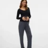 Regular Fit Mid Rise Trousers