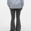 Regular Fit Mid Waist Boot-Cut Jeans