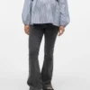 Regular Fit Mid Waist Boot-Cut Jeans