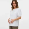Regular Fit Round Neck Balloon Sleeves T-Shirt