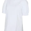 Regular Fit Round Neck Balloon Sleeves T-Shirt