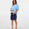 Regular Fit Round Neck Balloon Sleeves T-Shirt