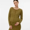 Regular Fit Round Neck Knit Cardigan