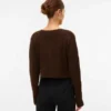 Regular Fit Round Neck Knit Cardigan