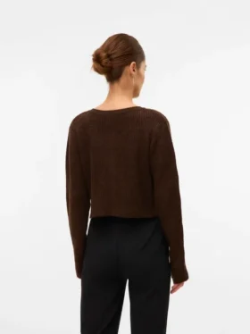Regular Fit Round Neck Knit Cardigan