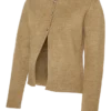 Regular Fit Round Neck Knit Cardigan