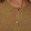 Regular Fit Round Neck Knit Cardigan