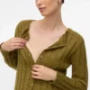Regular Fit Round Neck Knit Cardigan