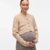 Regular Fit Round Neck Knit Cardigan
