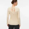 Regular Fit Round Neck Knit Top