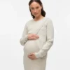 Regular Fit Round Neck Ribbed Cuffs Knit Top
