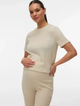 Regular Fit Round Neck Top