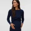 Regular Fit Round Neck Top